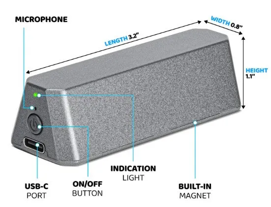 28 Day Battery life - Voice activated Audio Recorder