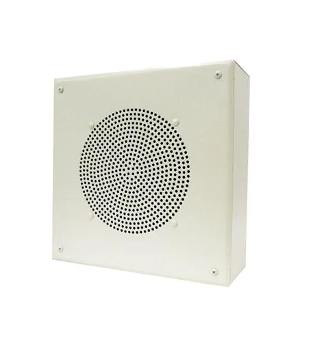 8in Amplified Ceiling Spkr Square Grille VC-V-1920C