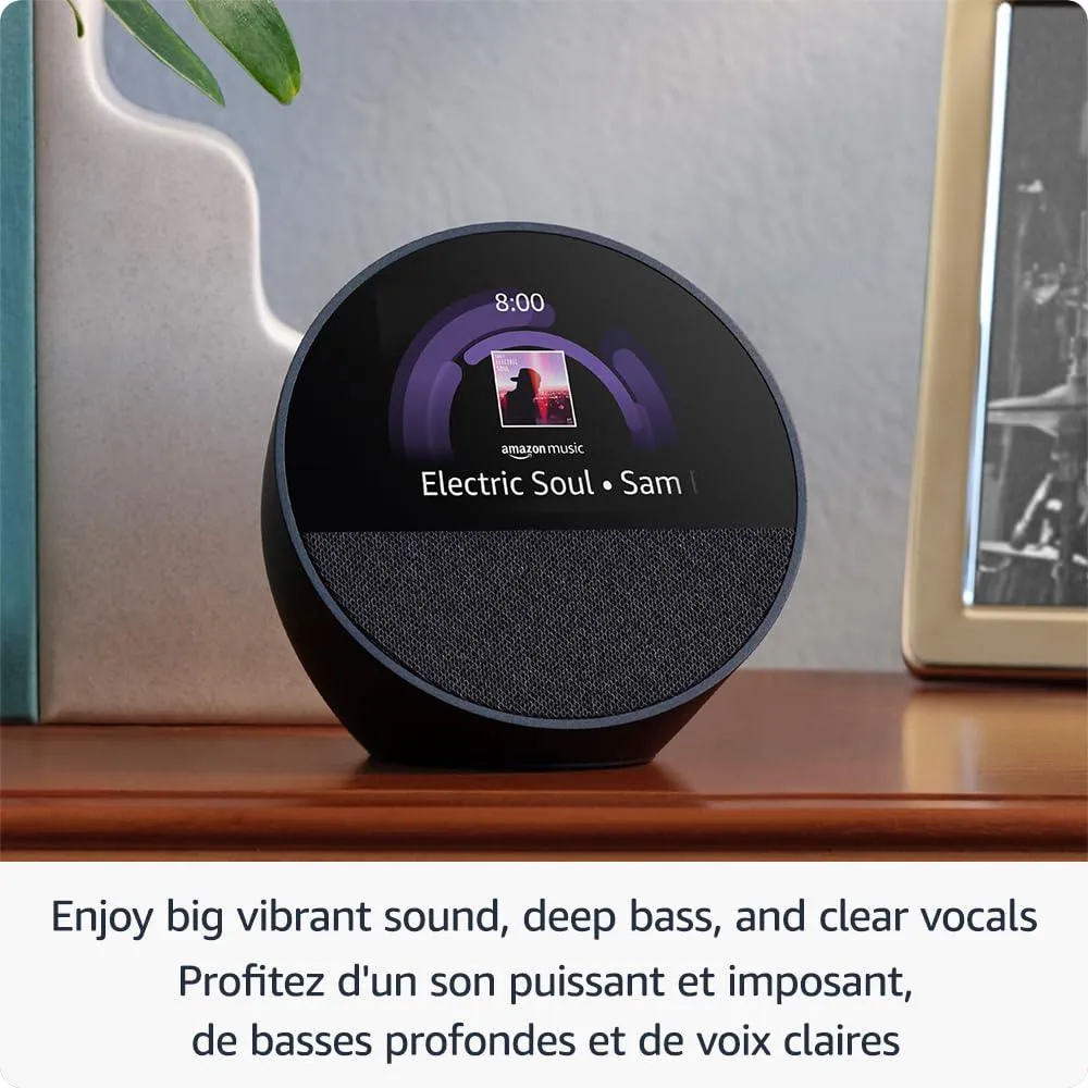 All-new Amazon Echo Spot.