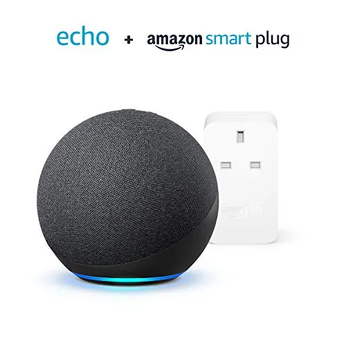 All-new Echo (4th generation) | Charcoal |  Amazon Smart Plug, works with Alexa