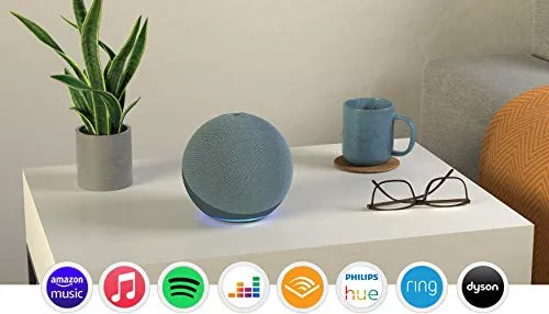 All-new Echo (4th generation) | Twilight Blue |  Amazon Smart Plug, works with Alexa