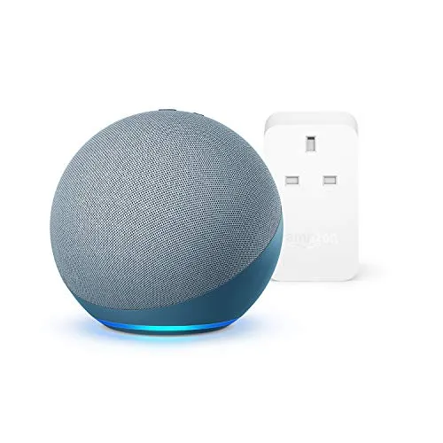 All-new Echo (4th generation) | Twilight Blue |  Amazon Smart Plug, works with Alexa