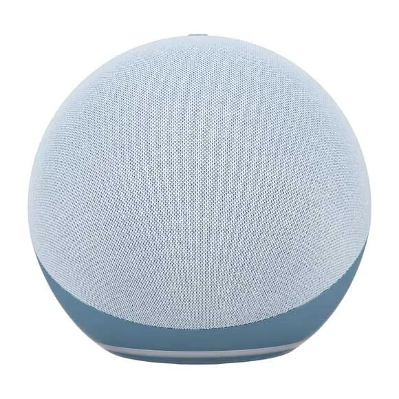 Amazon Echo 4th Gen smart speaker, blue