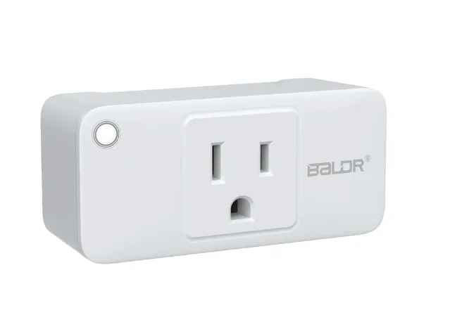 BALDR Wi-Fi Power Meter Hub with One Smart Socket - Remotely Monitor Energy Consumption, Set Tariffs & Budget Alerts - Expandable Energy Monitoring System for Multiple Appliances, 2.4GHZ wifi Network Only