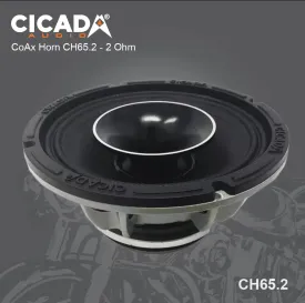 Cicada Coax Horn Speaker 6.5" (2Ω and 4Ω) (Pair)