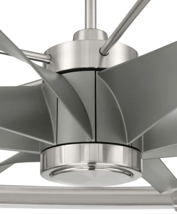 Craftmade AXL57BNK8 Axel 52" Indoor Ceiling Fan Polished Nickel