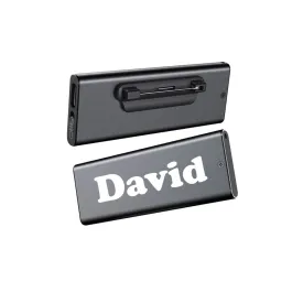 Easy Retail Store Name Tag One Button Voice Recorder