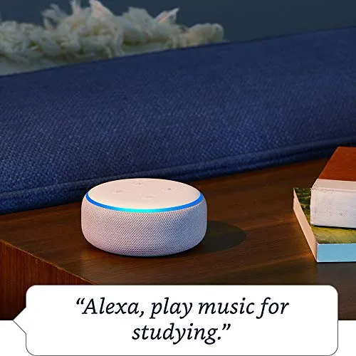 Echo Dot (3rd Gen), Charcoal Fabric   Amazon Smart Plug, Works with Alexa