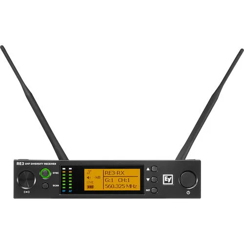 Electro-Voice RE3-ND86 Wireless Handheld Microphone System with ND86 Wireless Mic (6M: 653 to 663 MHz)-F.01U.353.081