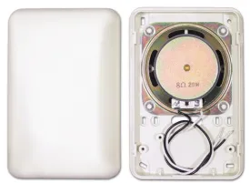 ELK-70  20 Watt, 8 Ohm Speaker Mounted in an Attractive Surface Mount Plastic Enclosure