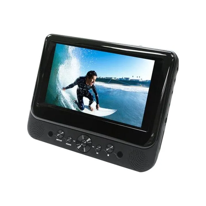 Ematic 7" Dual Screen Portable DVD Player