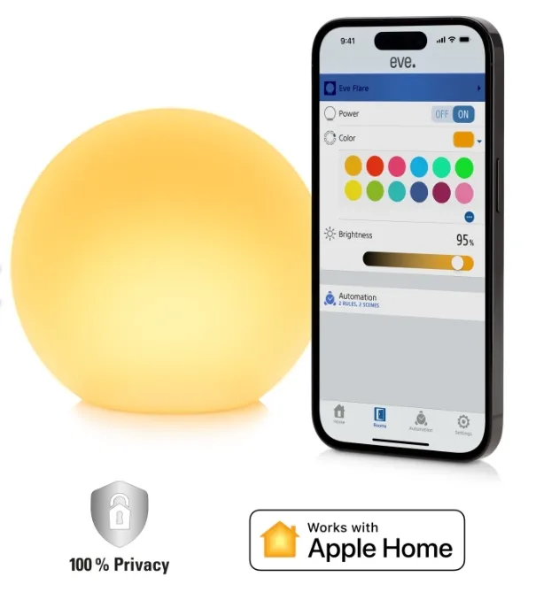 EVE Flare - Apple HomeKit Smart Lamp