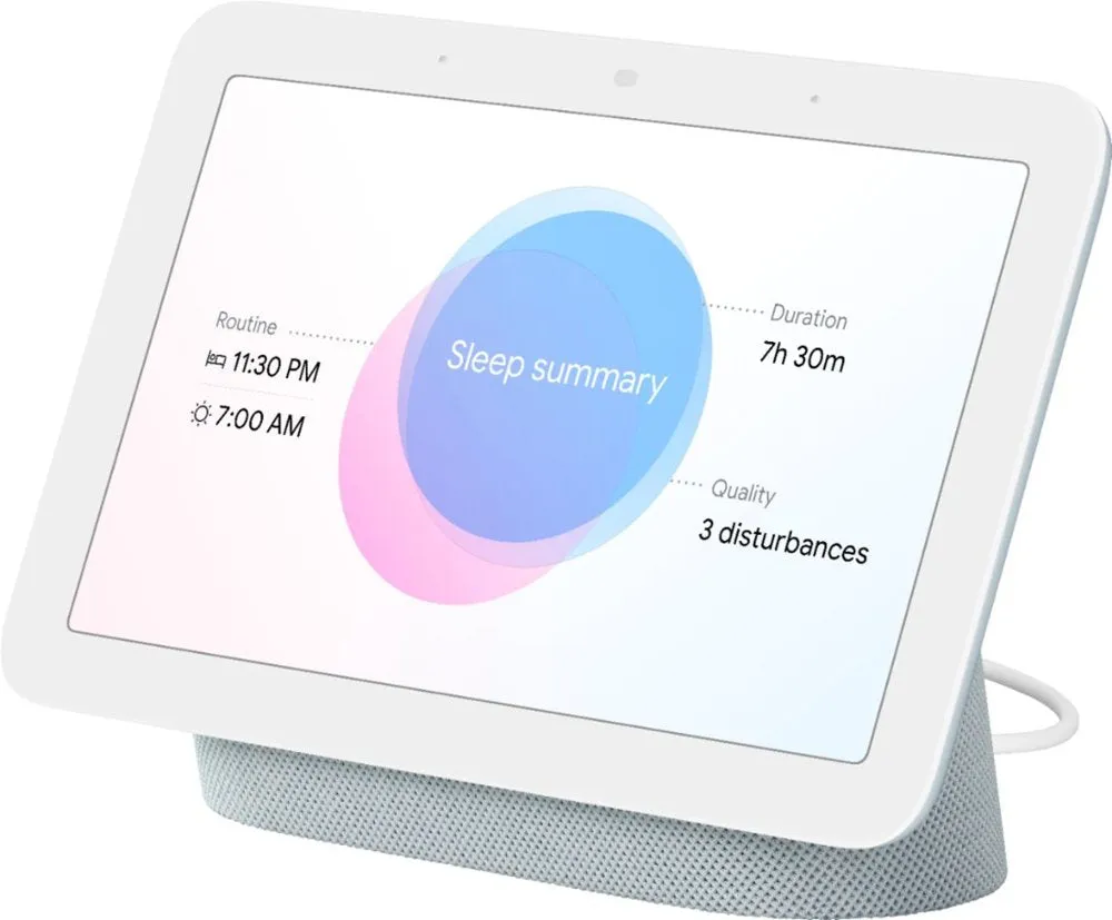 Google Nest Hub 7” Smart Display with Google Assistant (2nd Gen) - Mint