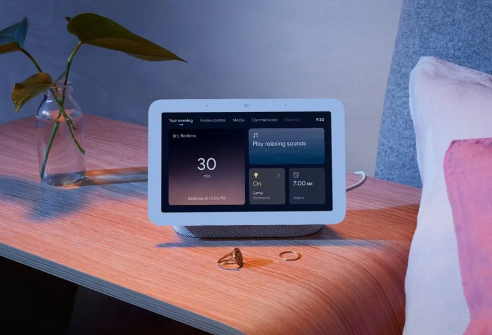 Google Nest Hub 7” Smart Display with Google Assistant (2nd Gen) - Sand