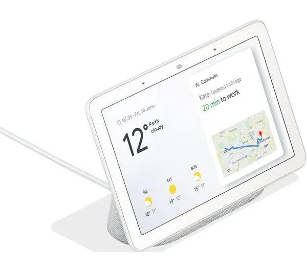 Google Nest Hub 7" Smart Display with Voice Control & Assistant