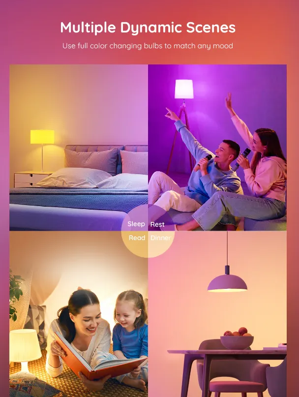 Govee B22 Smart Light Bulb - Wi-Fi/Bluetooth