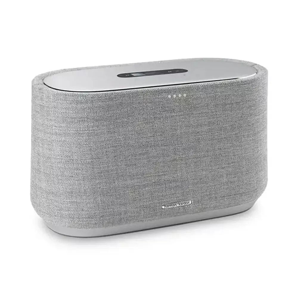 Harman Kardon Citation 300 Medium-Sized Smart Speaker, Voice Activated with Google Assistant, 30.6cm Wide - Grey