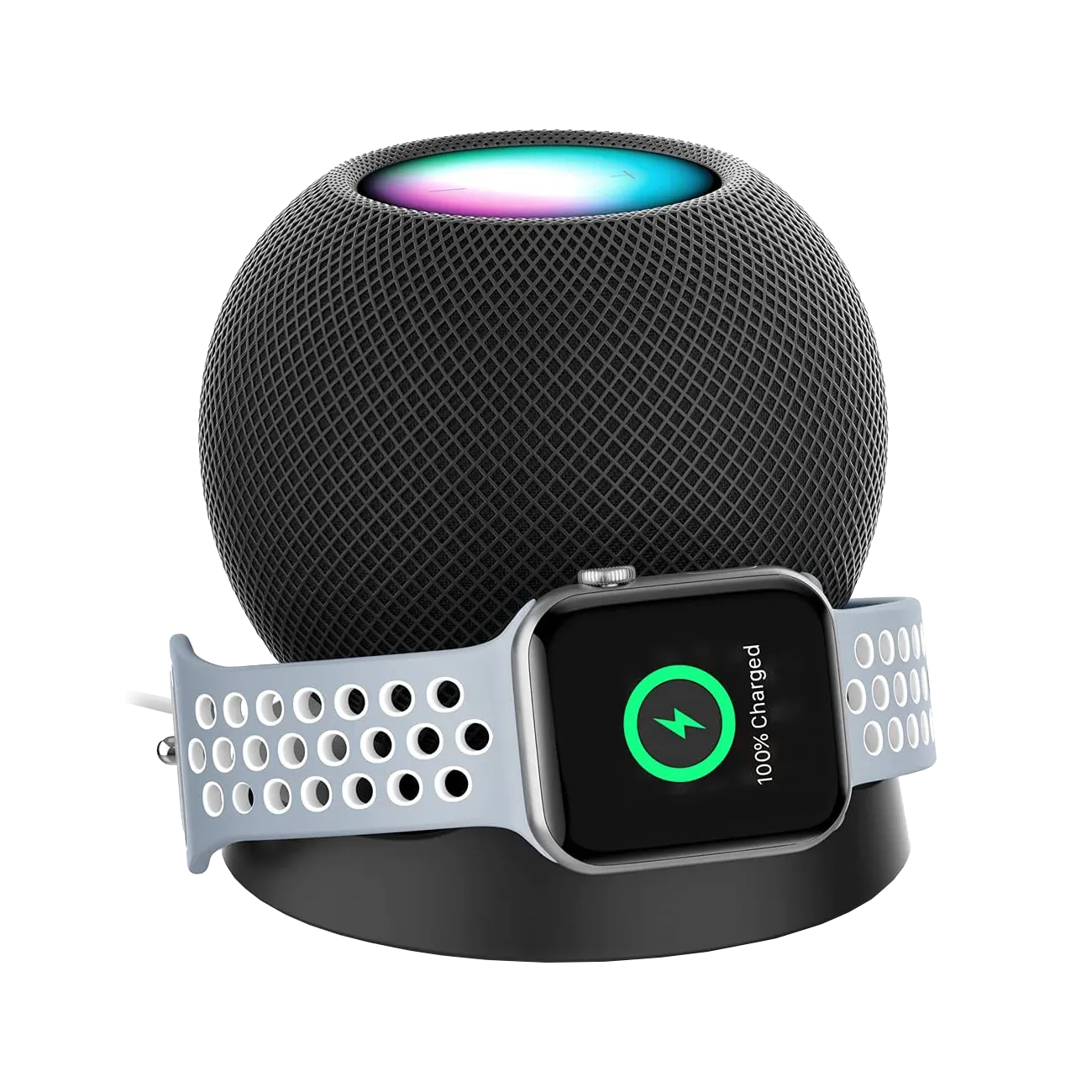 HomePod mini Stand with Apple Watch Charger Holder (open box)