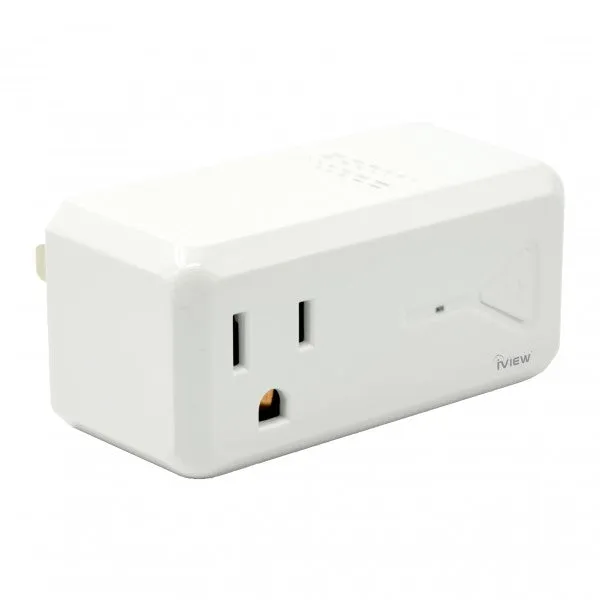 ISC300 1100W Load Max, 10A Smart WiFi Socket & Plug w/ 5V 2.1A USB Port (Twin Pack)