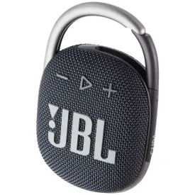 JBL Clip 4 Portable Waterproof and Dustproof Bluetooth Speaker - Black