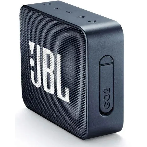 JBL Go 2 Bluetooth Wireless Waterproof Speaker Black