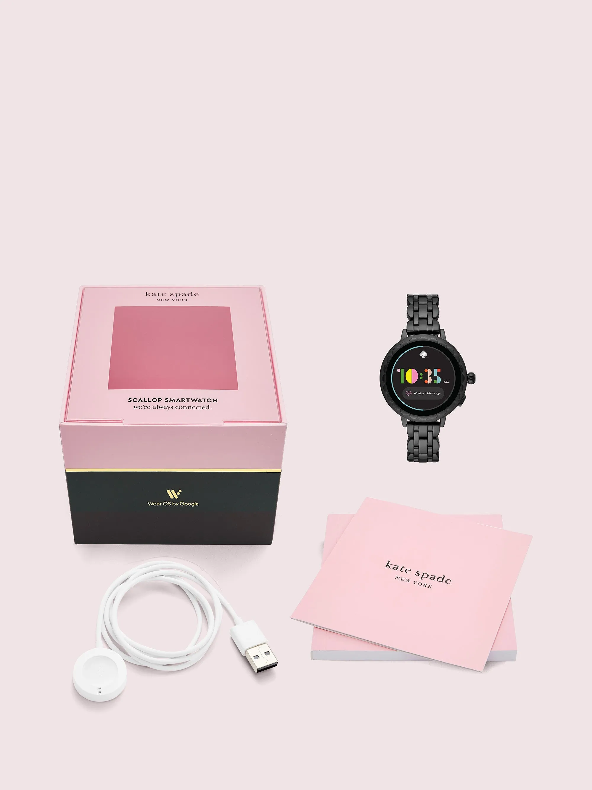 KATE SPADE Smart Watch 2 (Black Stainless Steel) for ChooseHealthy