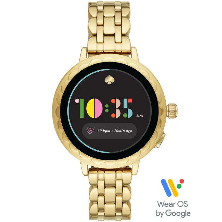 KATE SPADE Smart Watch 2 (Gold-Tone Stainless Steel) for ChooseHealthy