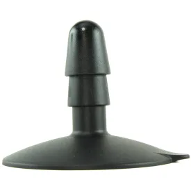 Large Vac-U-Lock Suction Cup Plug in Black