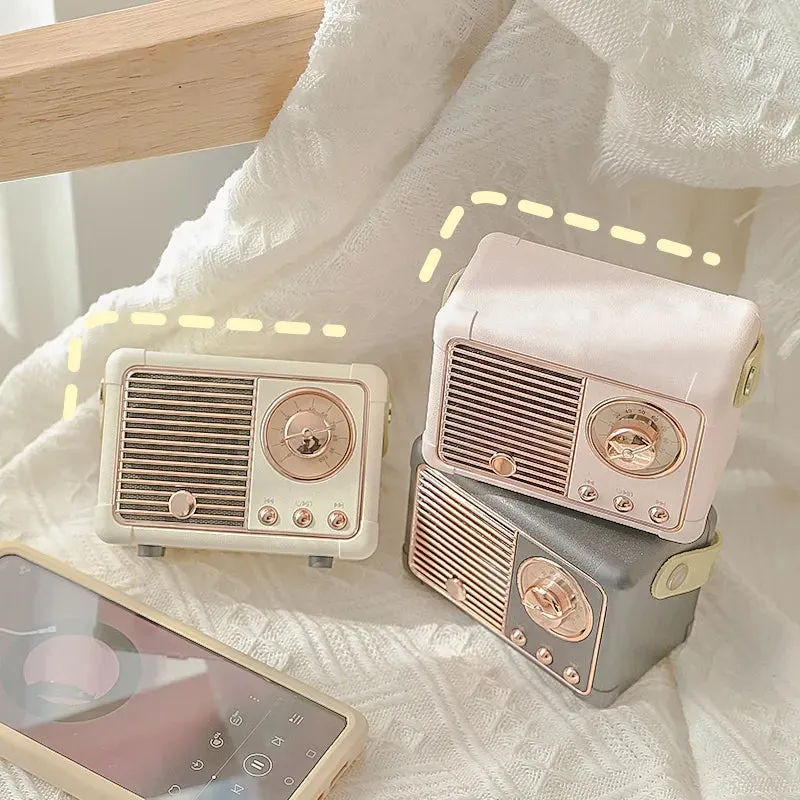 Mini Retro Bluetooth Speaker