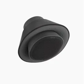 Moxie 1.75 gpm Bluetooth Showerhead Speaker in Matte Black