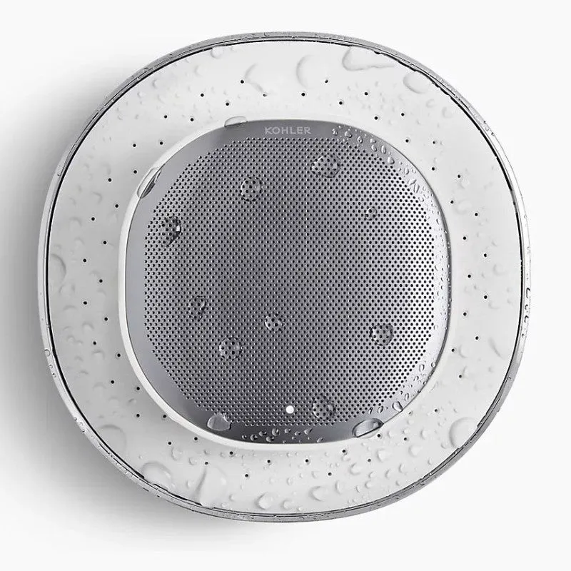 Moxie 1.75 gpm Bluetooth Showerhead Speaker in Matte Black