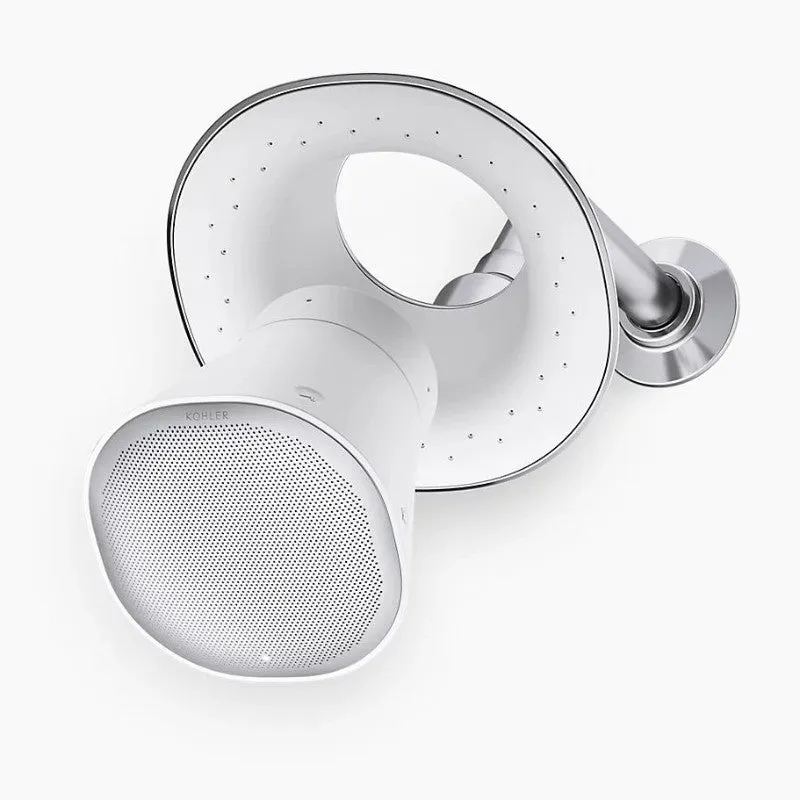 Moxie 1.75 gpm Bluetooth Showerhead Speaker in Vibrant Brushed Nickel