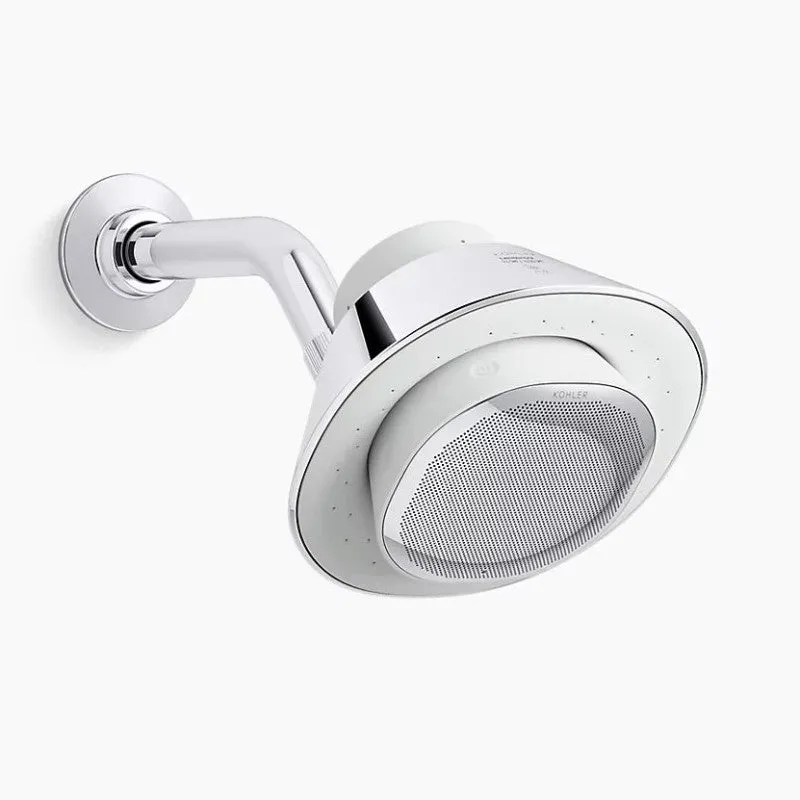 Moxie 2.5 gpm Bluetooth Showerhead Speaker in Polished Chrome