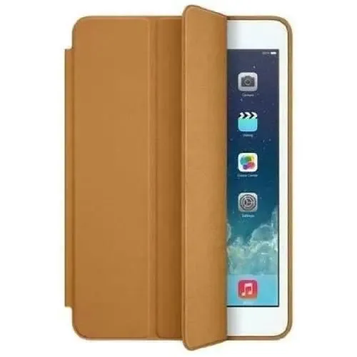 Official Apple iPad Mini Leather Smart Case - 1st 2nd 3rd Gen - Brown