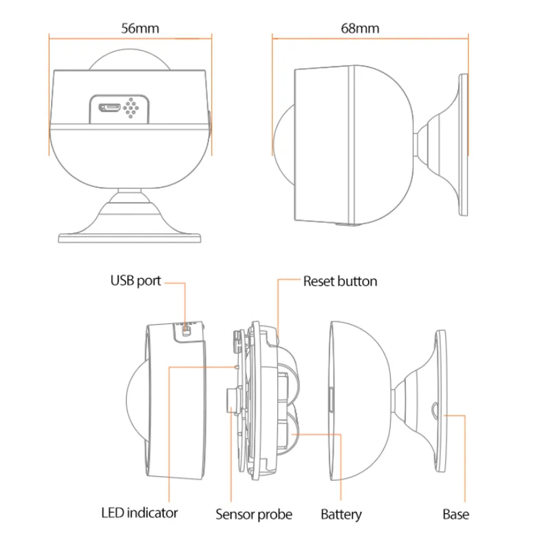 Oz Smart Zigbee Motion