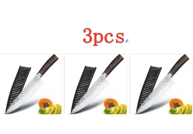 Professional Multifunctional Stainless steel Japanese Chef Kitchen Knife High Carbon Premium Quality Chef Knife