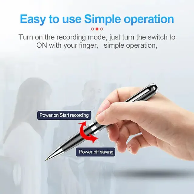 Q96 Portable Digital Pen Voice-to-text Writing Audio Recorder