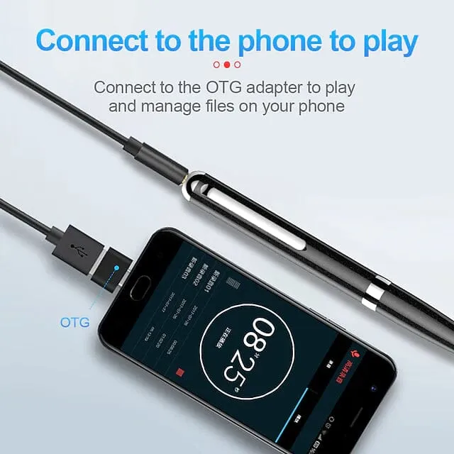 Q96 Portable Digital Pen Voice-to-text Writing Audio Recorder