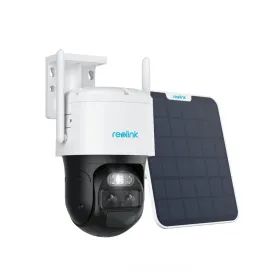 Reolink 2K  WiFi Auto-Zoom Tracking Security Camera Battery/Solar Powered  , Trackmix Solar Panel