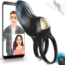 Robbie - App Controlled Rechargeable Vibrating Efficient Cock Ring