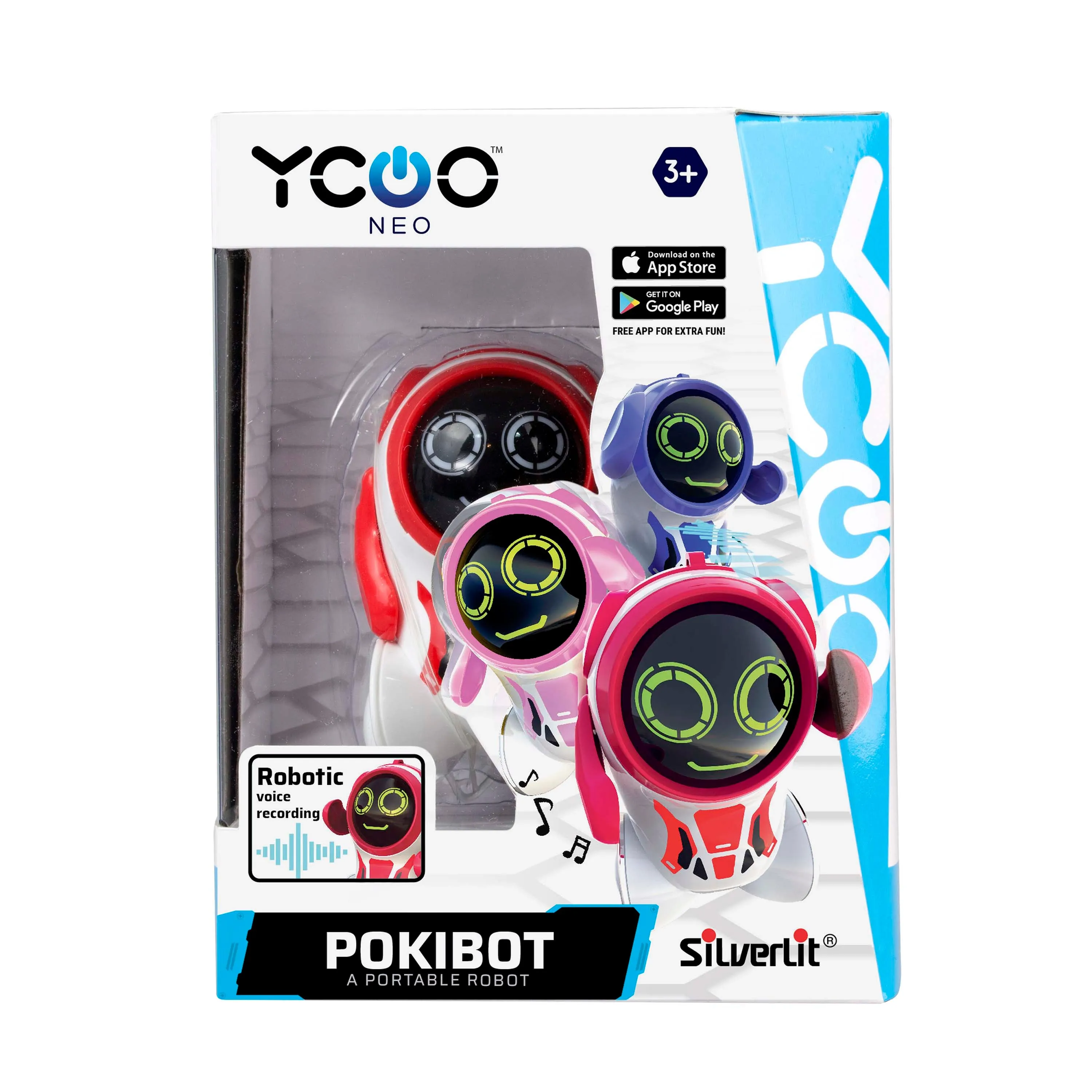 Silverlit Pokibot Round Red