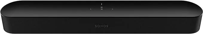 Sonos Beam - Smart TV Sound Bar with Amazon Alexa Built-in - Black