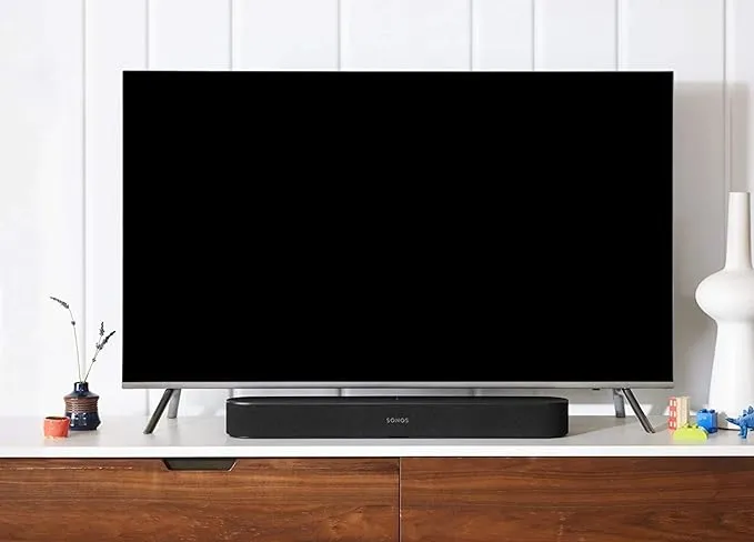 Sonos Beam - Smart TV Sound Bar with Amazon Alexa Built-in - Black