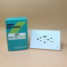 SP320 Smart Wall Socket with USB/Type C (Works with Alexa & Google Assistant)