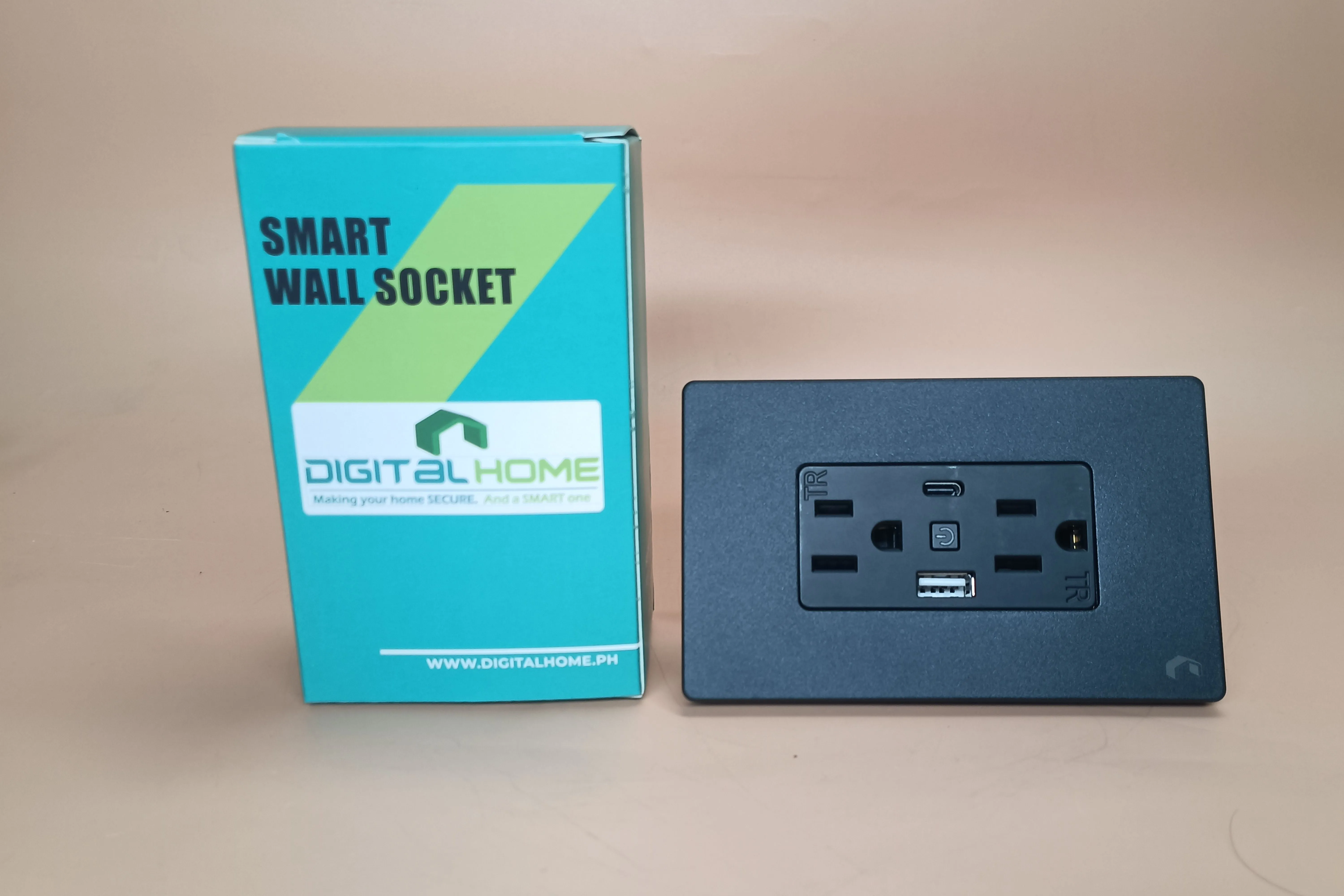 SP320 Smart Wall Socket with USB/Type C (Works with Alexa & Google Assistant)