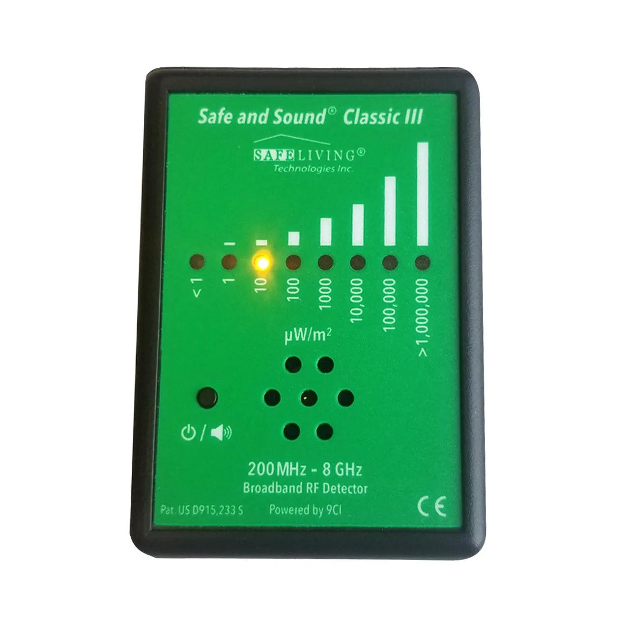 Super Power EMF Detector!  All NEW Safe Sound III EMF Reader. This  Meter Ships Free