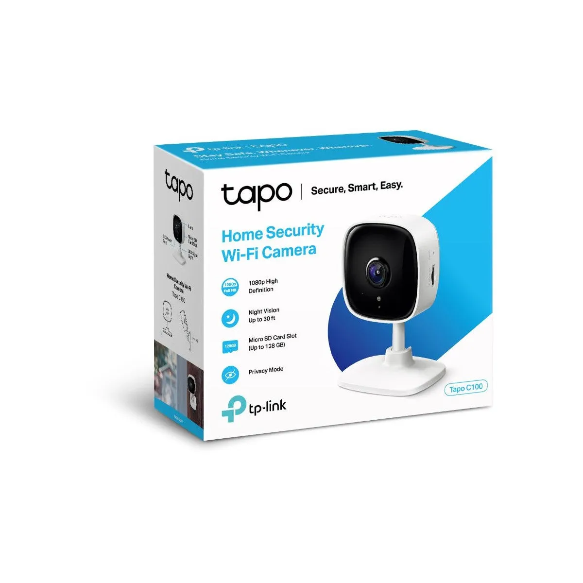 Tapo Home Security Wi-Fi Camera / White