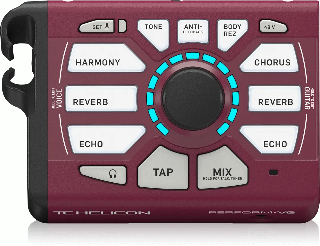 TC Helicon Perform-VG Burgundy Vocal Processor