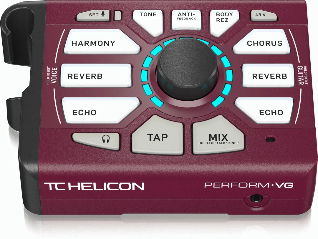 TC Helicon Perform-VG Burgundy Vocal Processor