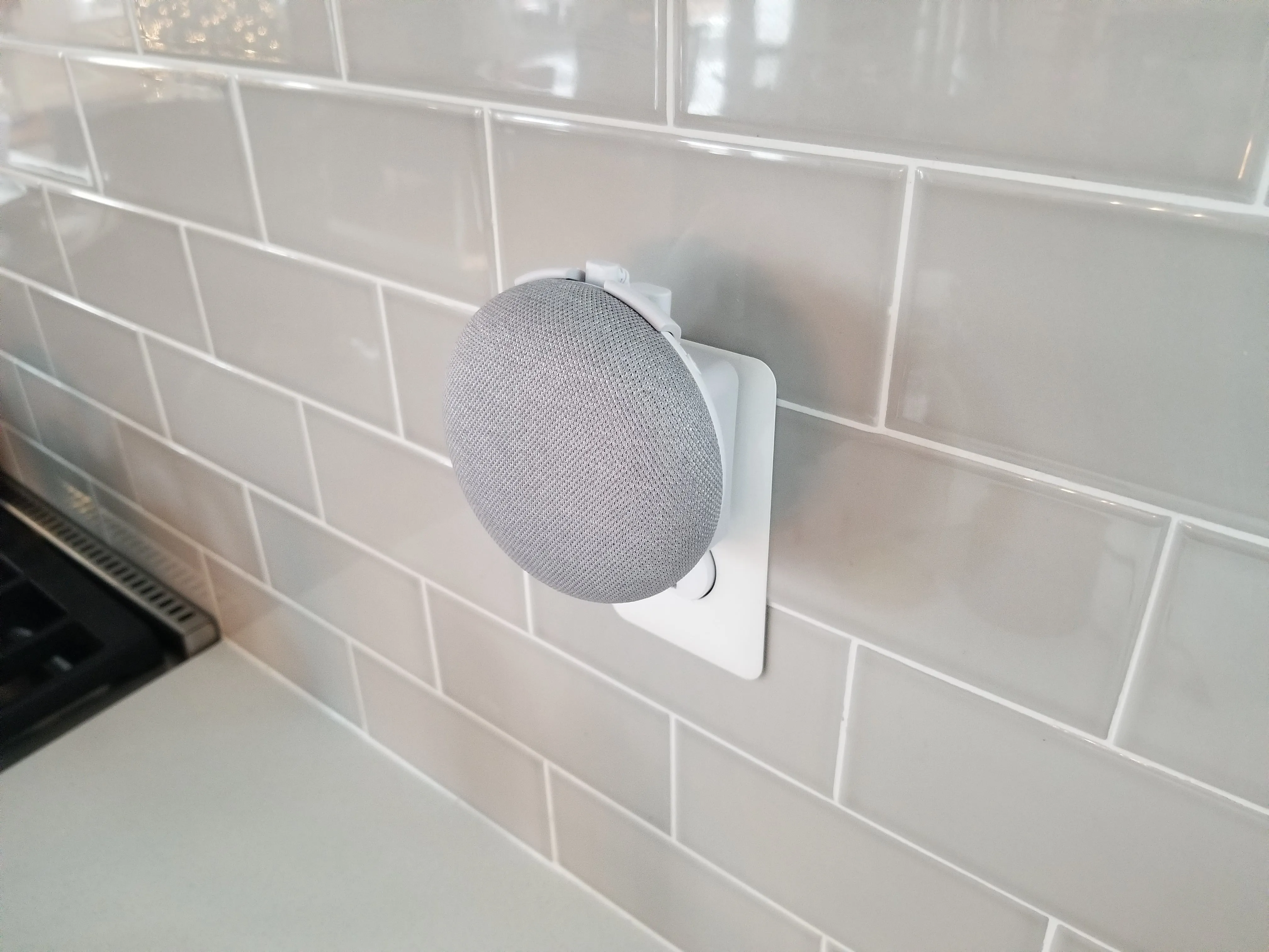 The Google Home Mini Backpack Outlet Mount